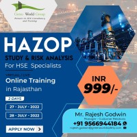 Limited time offer for HAZOP study course in Rajasthan