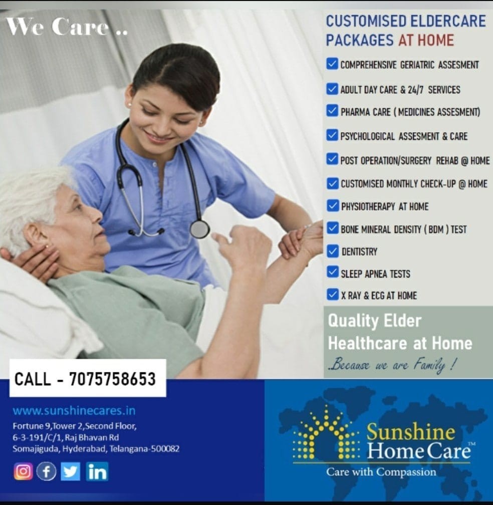 Home Attendant for Elderly in Hyderabad