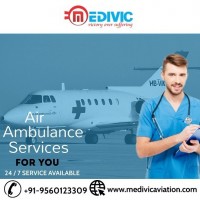 Take ICU Based Emergency Care Air Ambulance in Delhi by Medivic